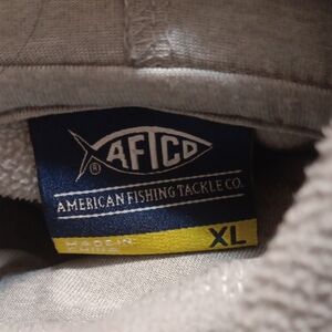AFTCO Light Gray Hoodie XL